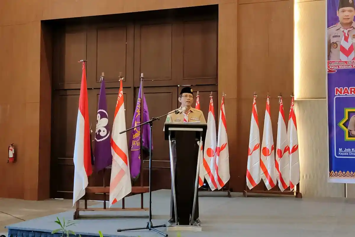 Buka Kursus Orientasi bagi Kepala Sekolah dan Raker Kwarcab Pekanbaru, ini arahan Ketua Kwarda Riau