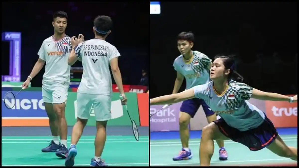 Jadwal Badminton Thailand Open 2025 Hari Ini, Fadia Main Rangkap bareng Dejan dan Lanny, Live Score