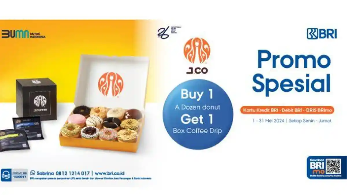 Jaga Produktivitas dengan Coffee Break Hemat Pakai Promo Spesial BRI