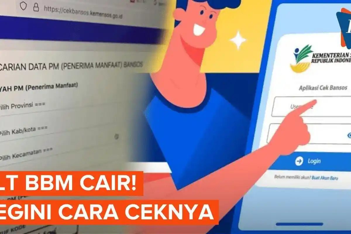 Segera Kunjungi cekbansos.kemensos.go.id untuk Cek Daftar Penerima BLT BBM 2022 Tahap 2, Siapkan KTP