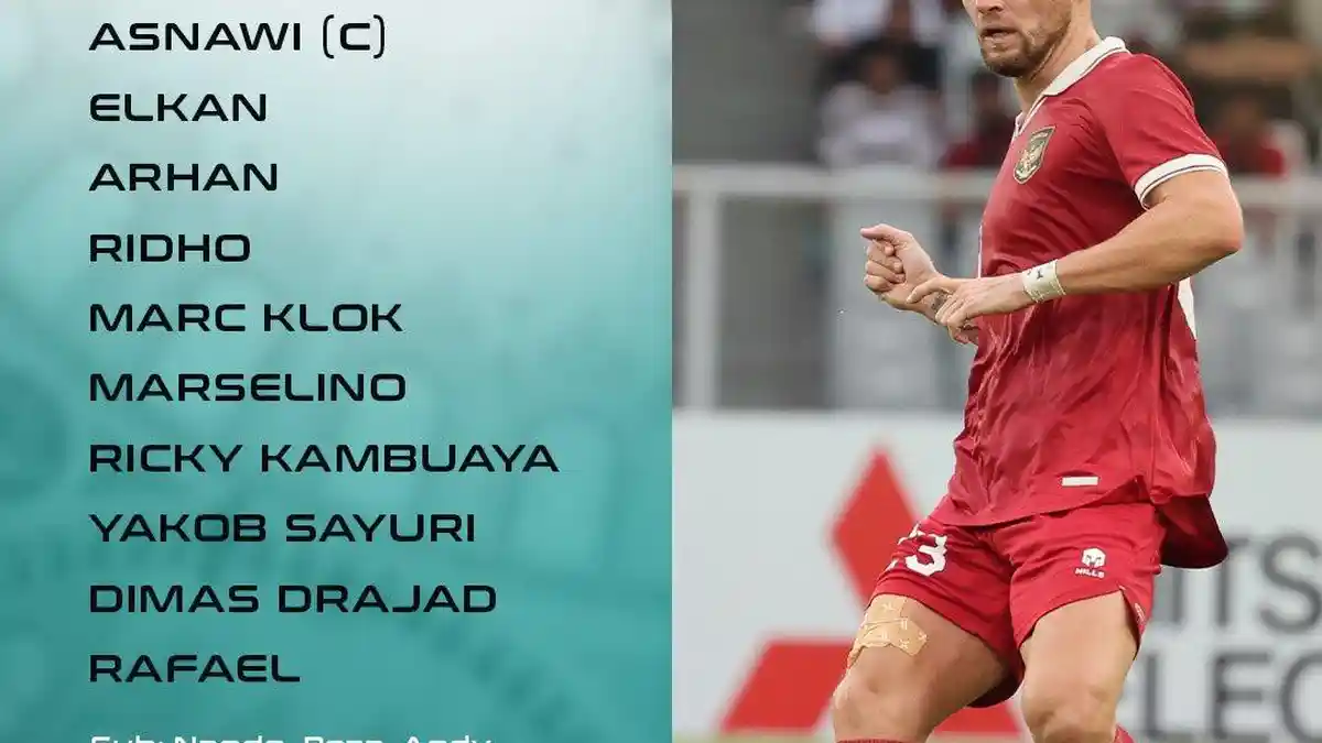 Susunan Pemain Indonesia vs Palestina: Dimas Drajad dan Rafael Struick Diduetkan Jadi Striker Garuda