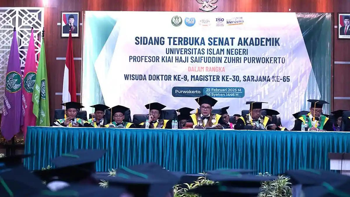 Ketua Senat UIN Saizu Beberkan Tiga Prinsip Utama Harus Dipegang Teguh Lulusan