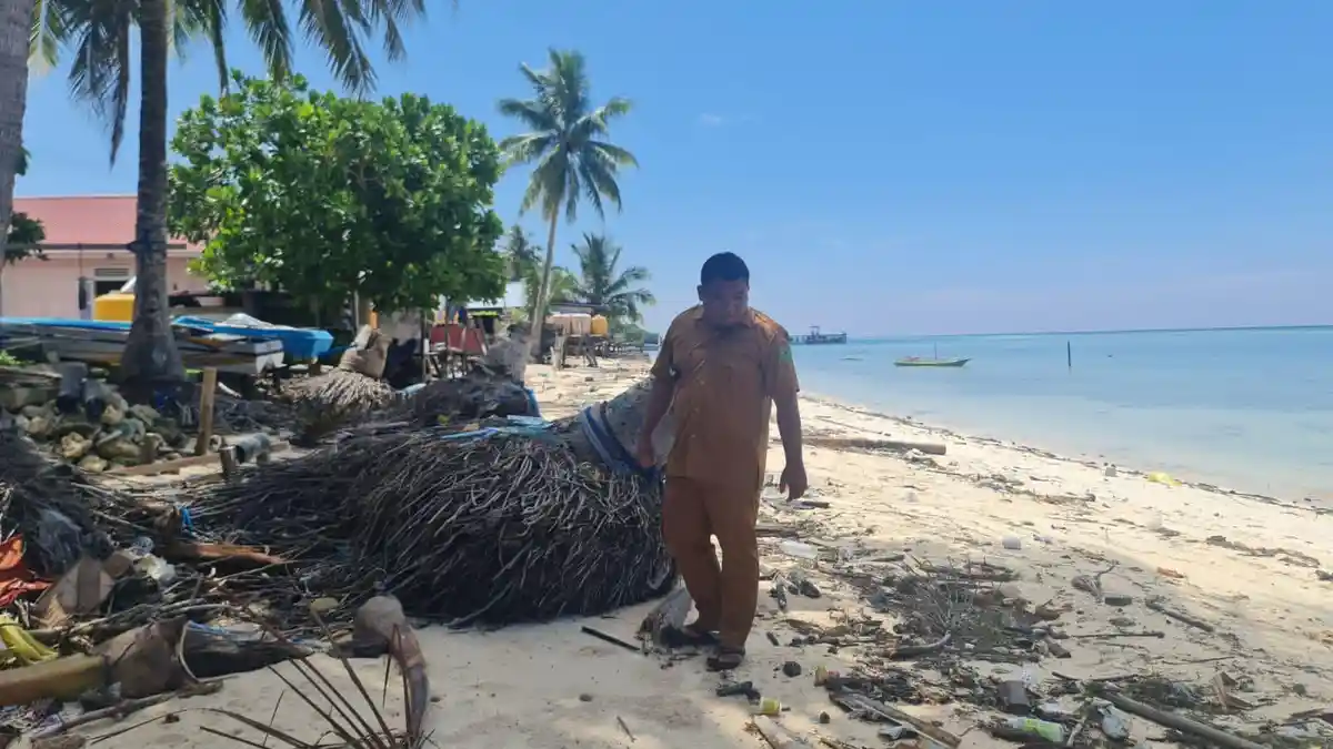 Pulau Maratua Terancam Abrasi, Bupati Berau Sri Juniarsih Ingatkan untuk Melapor Segera 