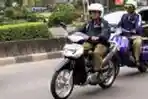 Nur Mahmudi Naik Motor ke KPK