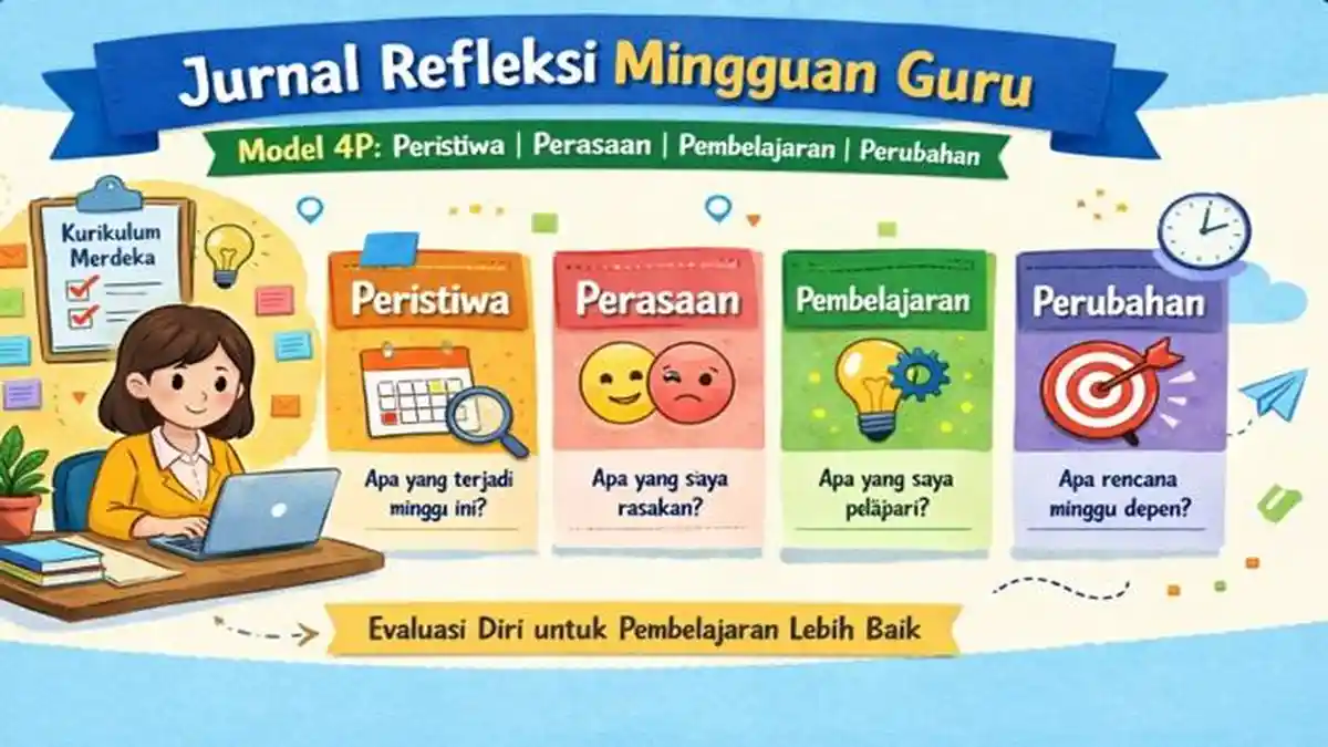 Menyusun Jurnal Refleksi Mingguan Guru di Awal Semester: Format Simpel dan Cara Mengisinya - Sripoku.com