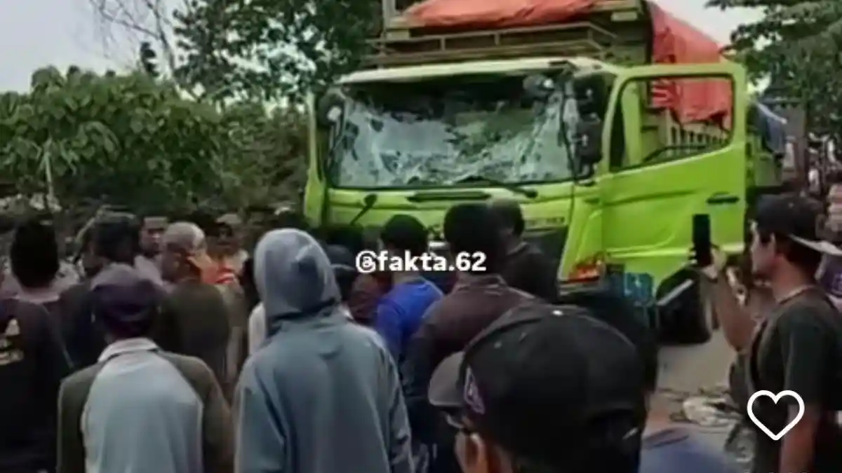 Sopir Truk Ditangkap setelah Lindas Kaki Bocah SD di Tangerang