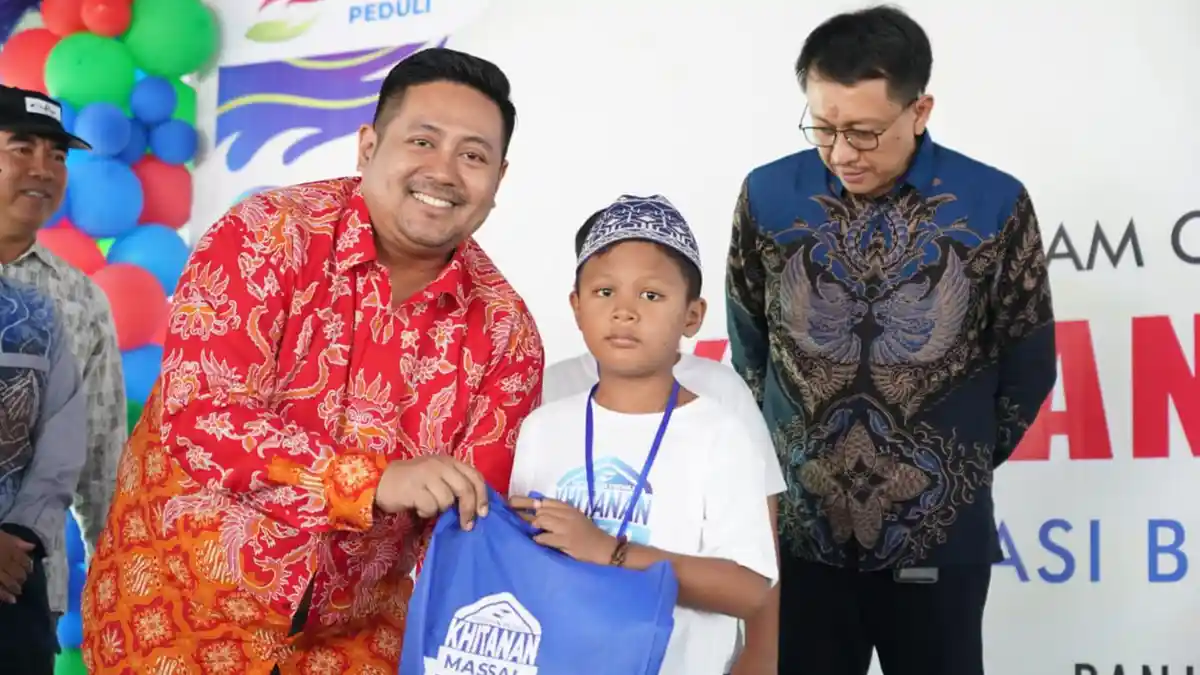 HUT ke-28,  Elnusa Petrofin Gelar Khitanan Massal dan Edukasi Peduli Lingkungan di Banjarmasin