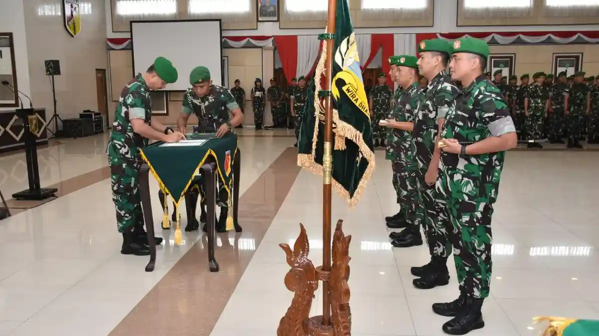 Pangdam Merdeka Mayjen TNI A Denny Tuejeh Pimpin Sertijab Danrem Nani Wartabone dan Dandeninteldam