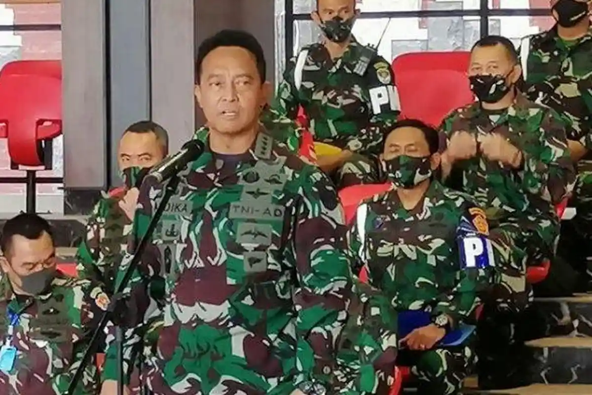 Jenderal TNI Andika Perkasa Dilantik Jadi Panglima TNI oleh Presiden Joko Widodo Hari Ini