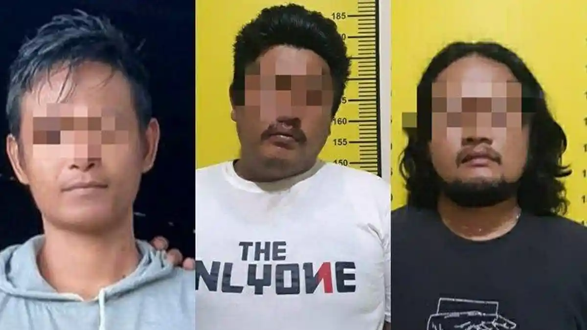 Tiga Pria Ini Diringkus Satreskrim Polres Tabalong, Terlibat Pengeroyokan Hingga Tewaskan Korban