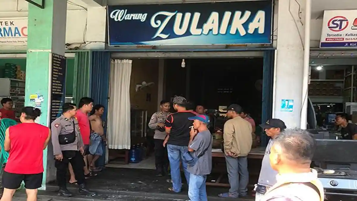 Tabung Gas Meledak, Pemilik dan 4 Karyawan Warung Zulaika Sintang Alami Luka Bakar