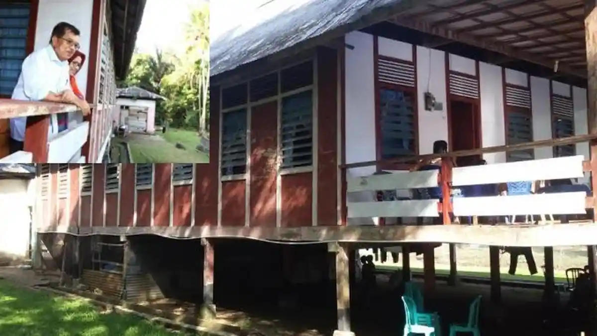 Wapres 'Ucu' Ingat Masa Kecil di Rumah Kayunya Ini