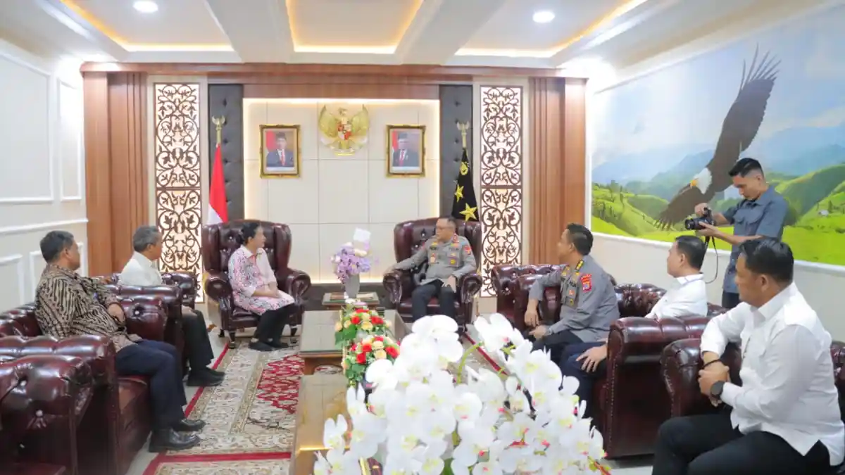 Kepala Polda Lampung Irjen Pol Helmy Santika Terima Audiensi Kemenkum HAM Provinsi Lampung