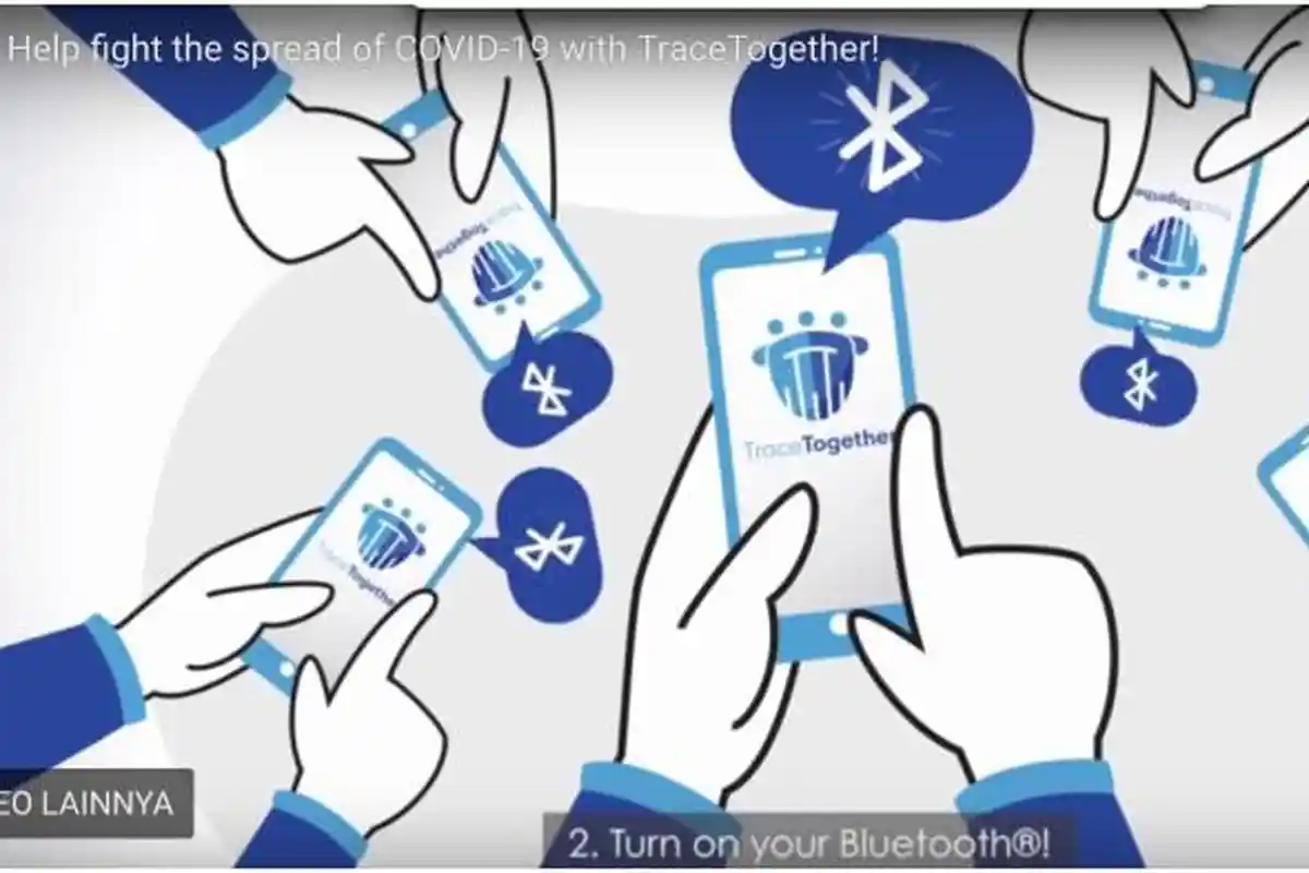 Pemerintah Singapura Ciptakan Aplikasi TraceTogether, untuk Bantu Deteksi Lokasi Penderita Covid-19