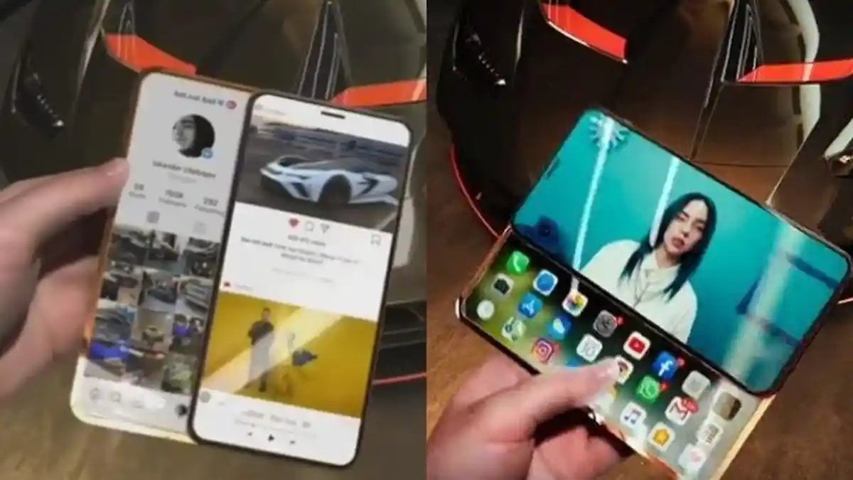 Beredar Rancangan Terbaru dari IPhone Slide, Layar Ganda, Kiri Kanan Layar Bisa Geser!
