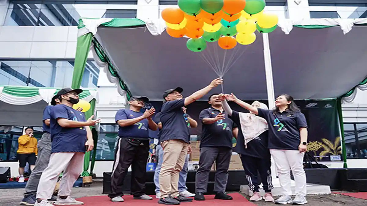 Peringati HUT Ke-27, PTPN XIII Gelar Donor Darah hingga Jalan Sehat