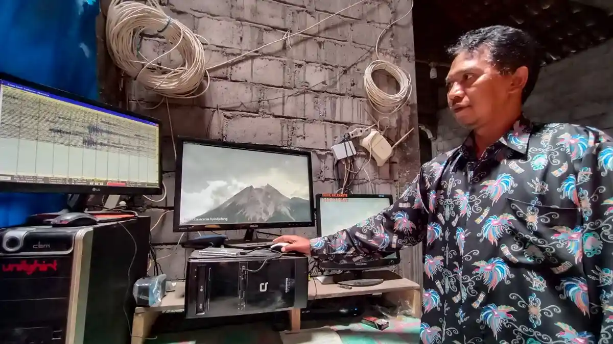 Begini Kerja Petugas BPPTKG Saat Aktivitas Merapi Meningkat, 24 Jam Memelototi Data: Ini Tak Mudah