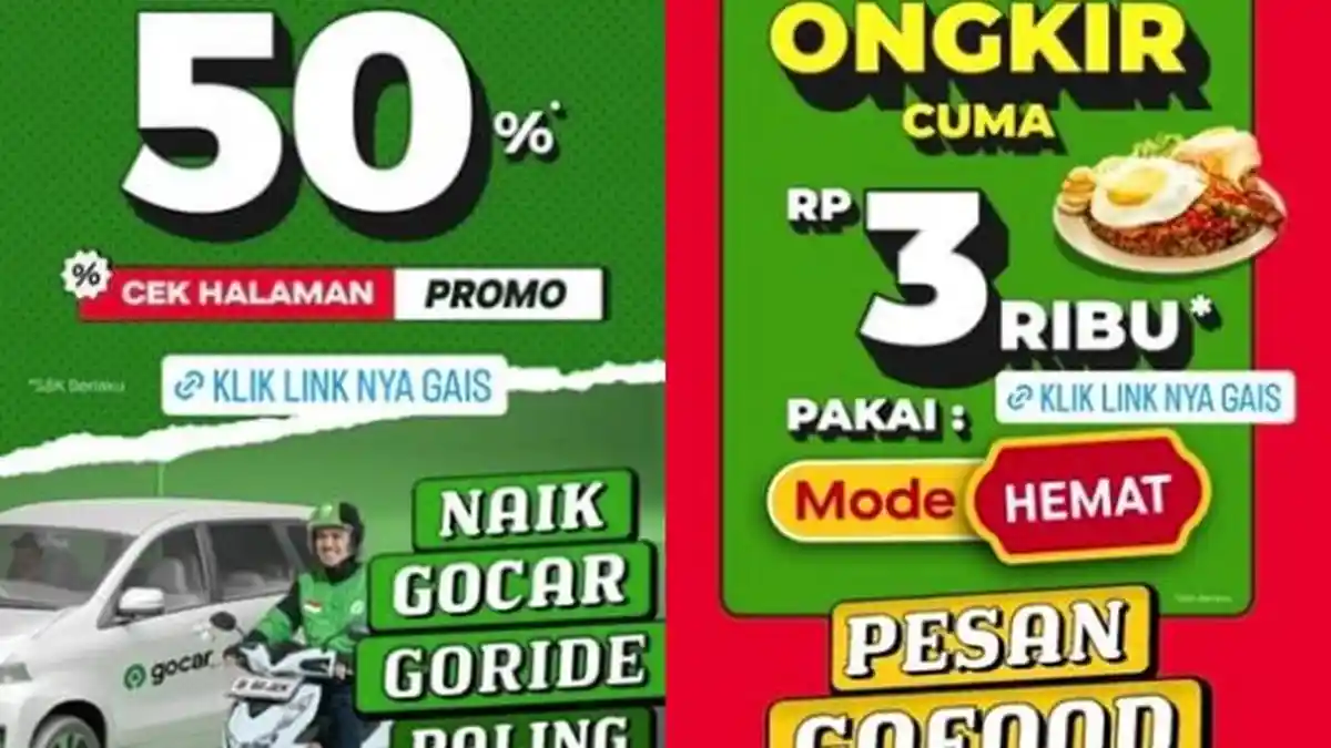 11 Kode Promo Gojek Hari Ini 21 Oktober 2023 Diskon GoCar Rp10 Ribu, GoFood Gratis Ongkir Cashback