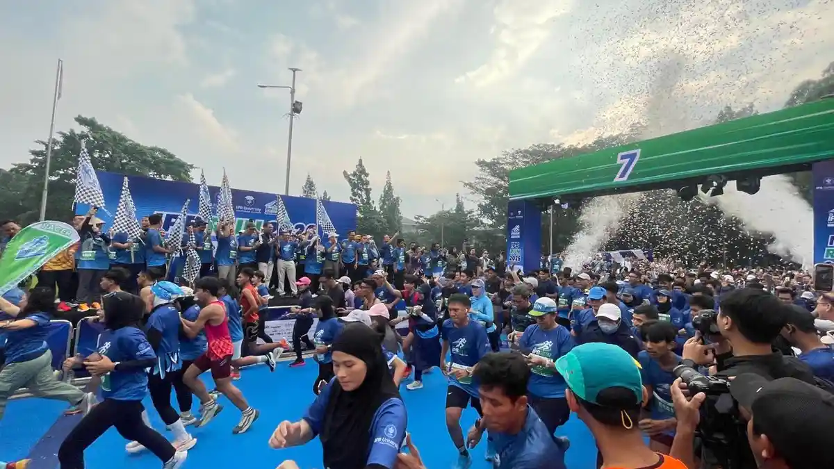 IPB Run 2026 Meriahkan Hari Lingkungan Hidup Sedunia, Runners Nikmati Keasrian Kampus Dramaga Bogor