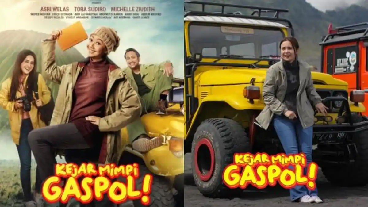 Sinopsis Film Kejar Mimpi Gaspol! Dibintangi Asri Welas, Michelle Ziudith dan Tora Sudiro