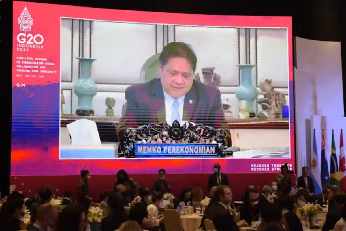 Menko Airlangga Hartarto Serukan Recover Together and Recover Equally & Pemberdayaan Ekonomi Wanita