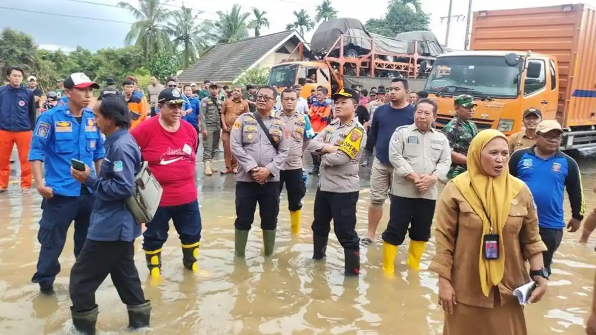 Banjir di Merlung Tanjab Barat, Akses Jalan Jambi-Riau Terhambat, Daftar Desa Terdampak Banjir