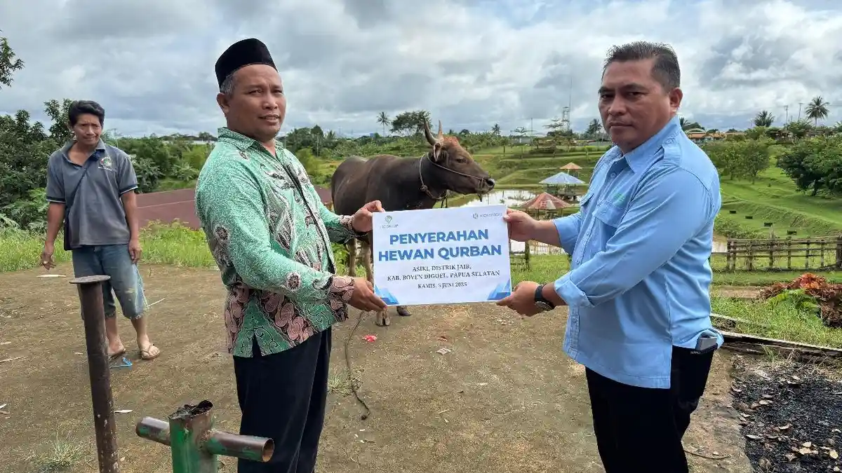 TSE Group Serahkan 15 Ekor Sapi Kurban Untuk Masyarakat Sekitar Area Operasional