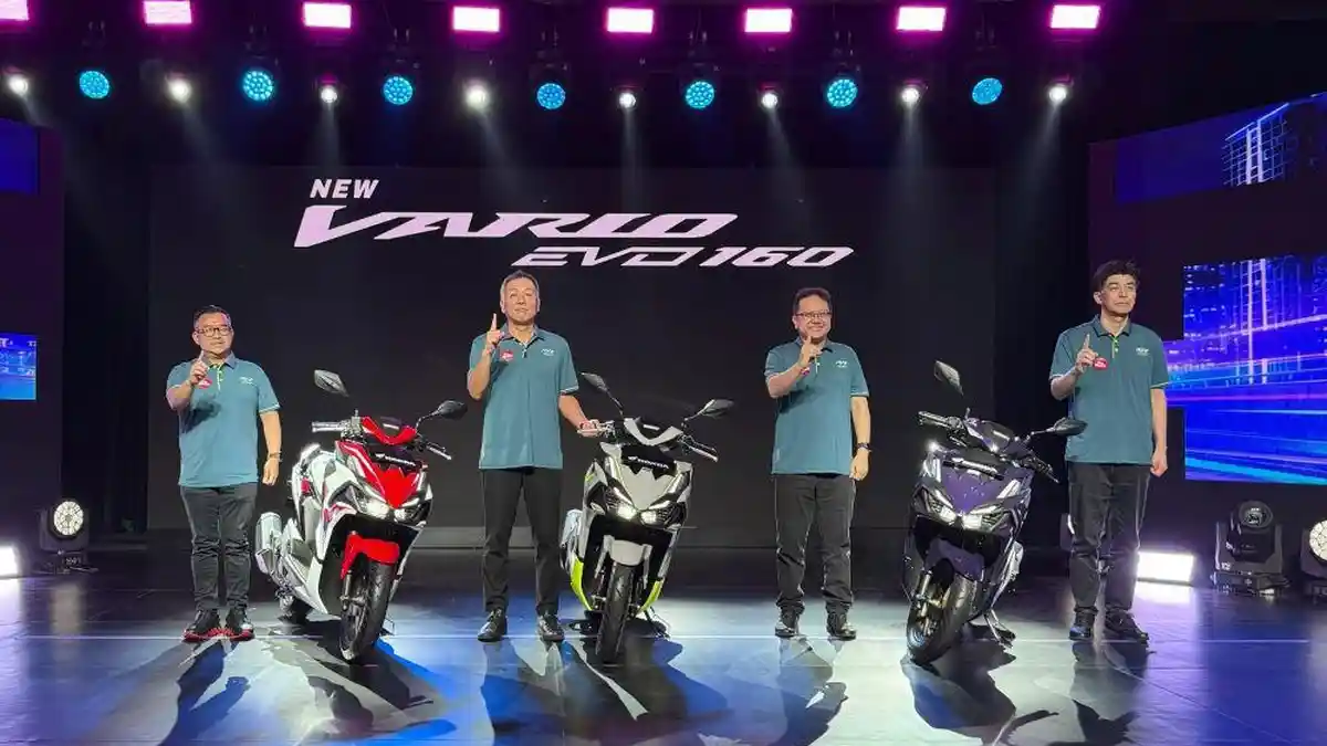 Dukung Mobilitas Tinggi Masyarakat, AHM Luncurkan Skutik New Honda Vario Evo 160 - Tribunpontianak.co.id