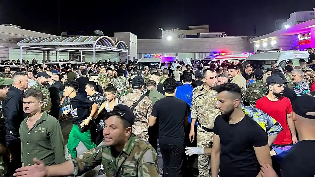 Dunia Hari Ini: Kebakaran Pesta Pernikahan di Irak, Seratus Orang Tewas