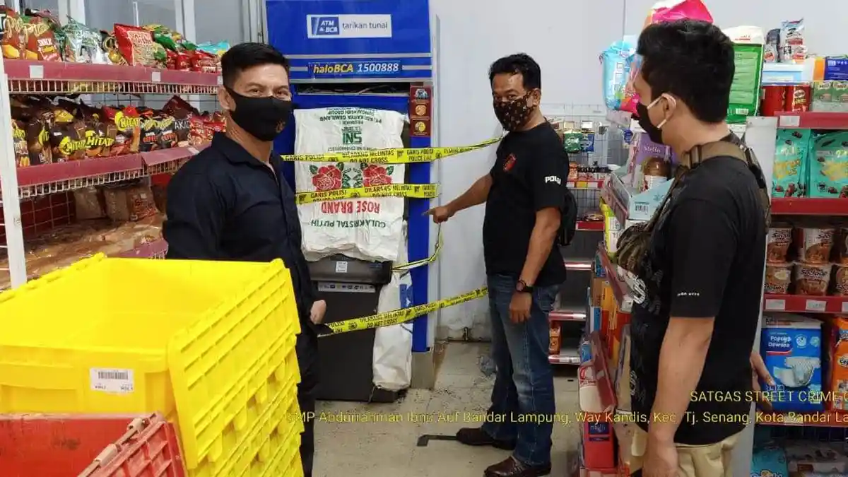 Belum Diketahui Kerugian BCA dalam Pembobolan ATM di Tanjung Senang