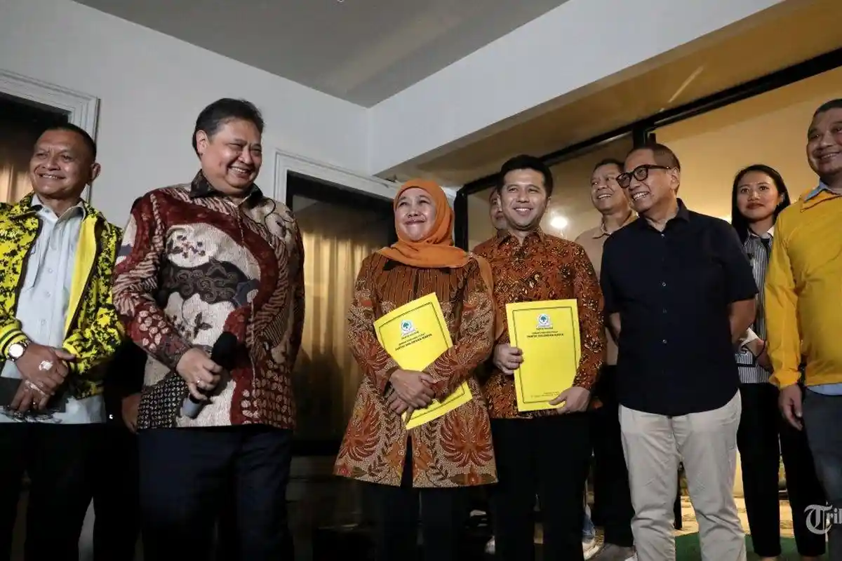 Hasil Survei Pilkada Jatim 2024, Emil Dardak Tak Tinggal Dirinya Coba Dipisahkan PDIP dari Khofifah