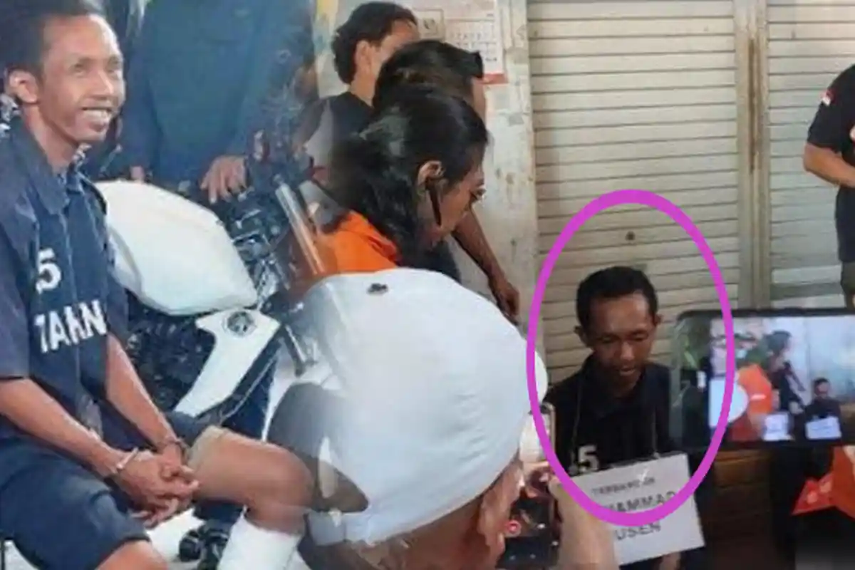 PENYESALAN TERLAMBAT Husen Tersangka Mutilasi dan Cor Jasad Bos Galon, Keluarga Korban Tutup Maaf