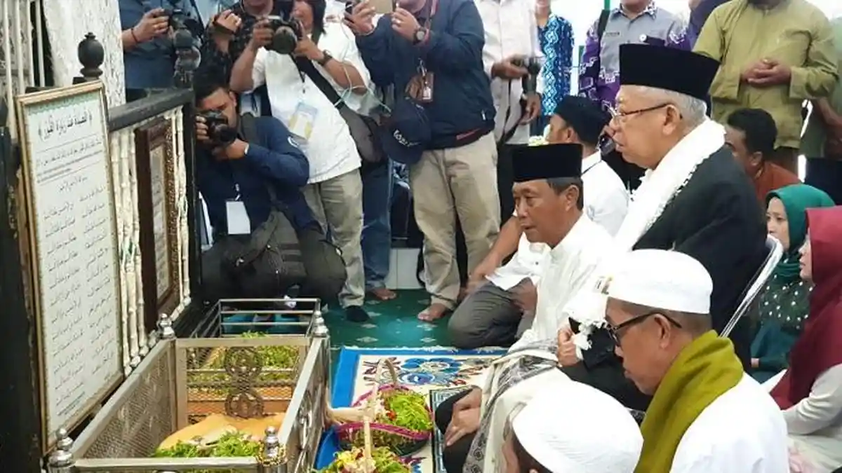 Ma'ruf Amin Targetkan Menang 60% dari Prabowo-Sandi di Kalimantan Selatan