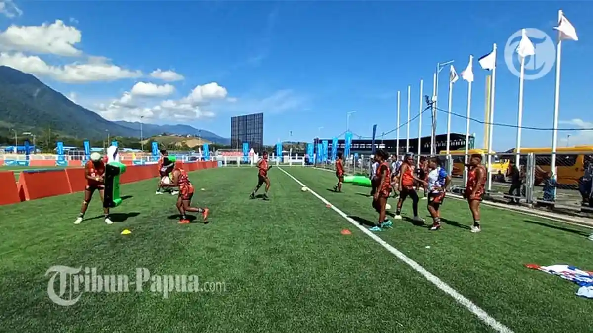 Laga Perdana, Pelatih Rugby Papua Puji Penampilan Anak Didiknya