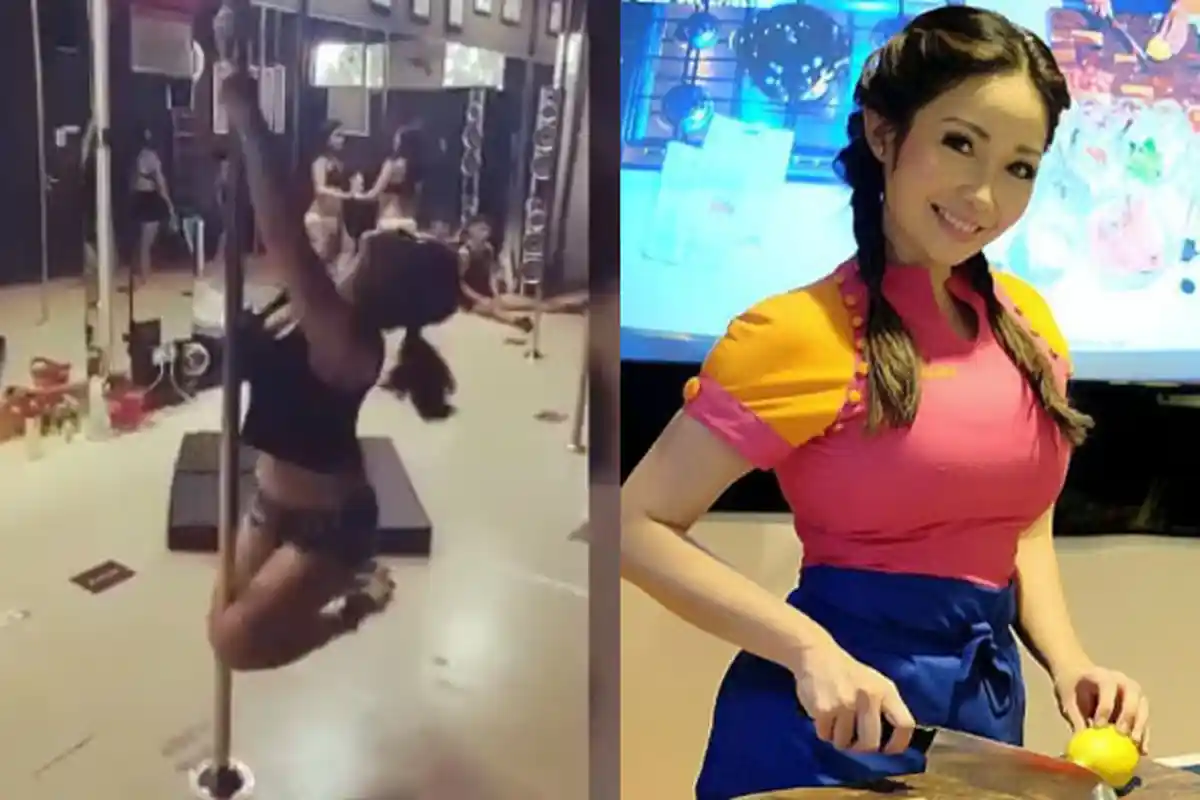 Chef Marinka Pakai High Heels Nari di Tiang Saat Olahraga, Netizen Seakan Diuji: Bikin Gerah