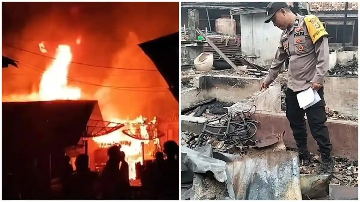 Kondisi Hangus 95 Persen, Sebab Kebakaran Empat Rumah di Musi Rawas ...