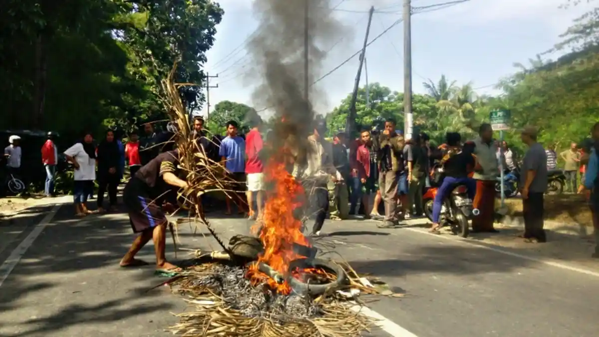 Warga Sari Rejo Sebut TNI AU Cuma Punya Tanah Segenggam