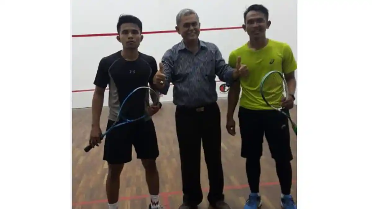 4 Atlet Squash Riau Melaju ke Semifinal Kejurnas di Bandung