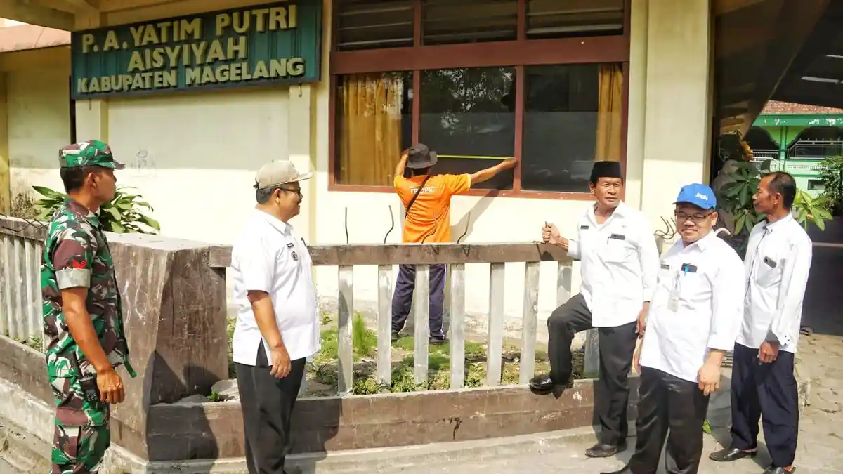 Kabar Terbaru Bangunan Rusak Setelah Bentrok di Muntilan, Perbaikan Panti Asuhan