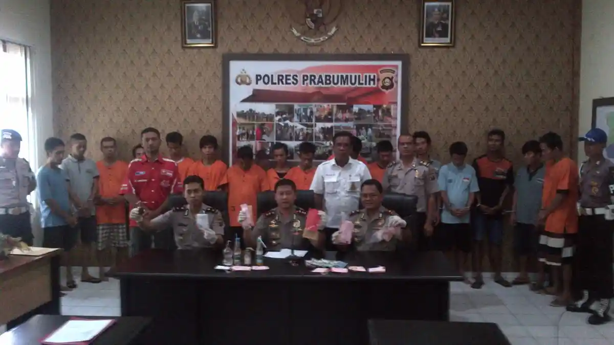 Pengedar Narkoba di Prabumulih Terbanyak Kedua yang Diringkus Polisi Setelah Palembang