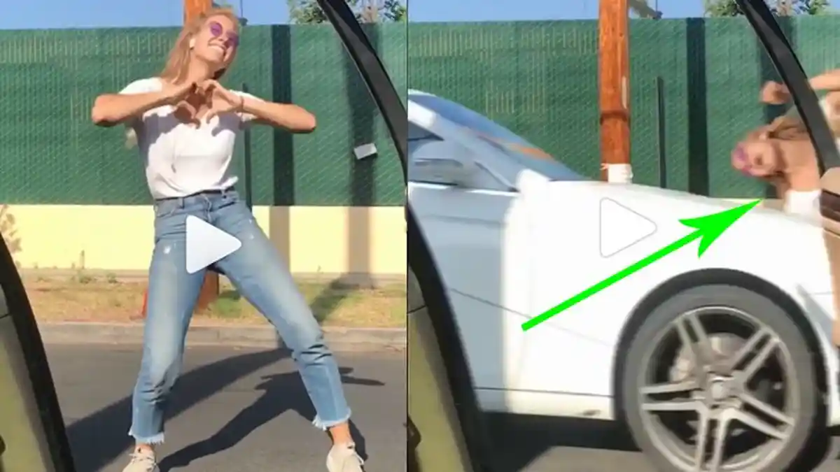 Video Gadis Kiki Dance Challenge Ditabrak Mobil, Ditonton Ratusan Ribu Kali, Hasil Editingkah?