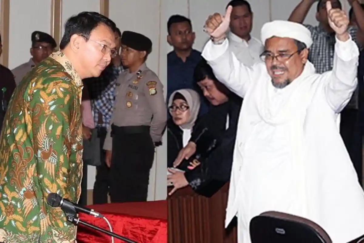 TERUNGKAP Dalam Sidang! Habib Rizieq Shihab Sebut Nama dan Kasus Ahok, Benarkah Bentuk Balas Dendam?
