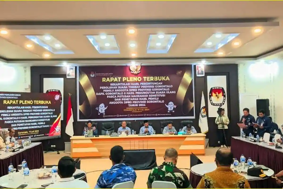 Rekapitulasi Suara Caleg DPRD Provinsi Gorontalo Dapil 6 Pasca PSU
