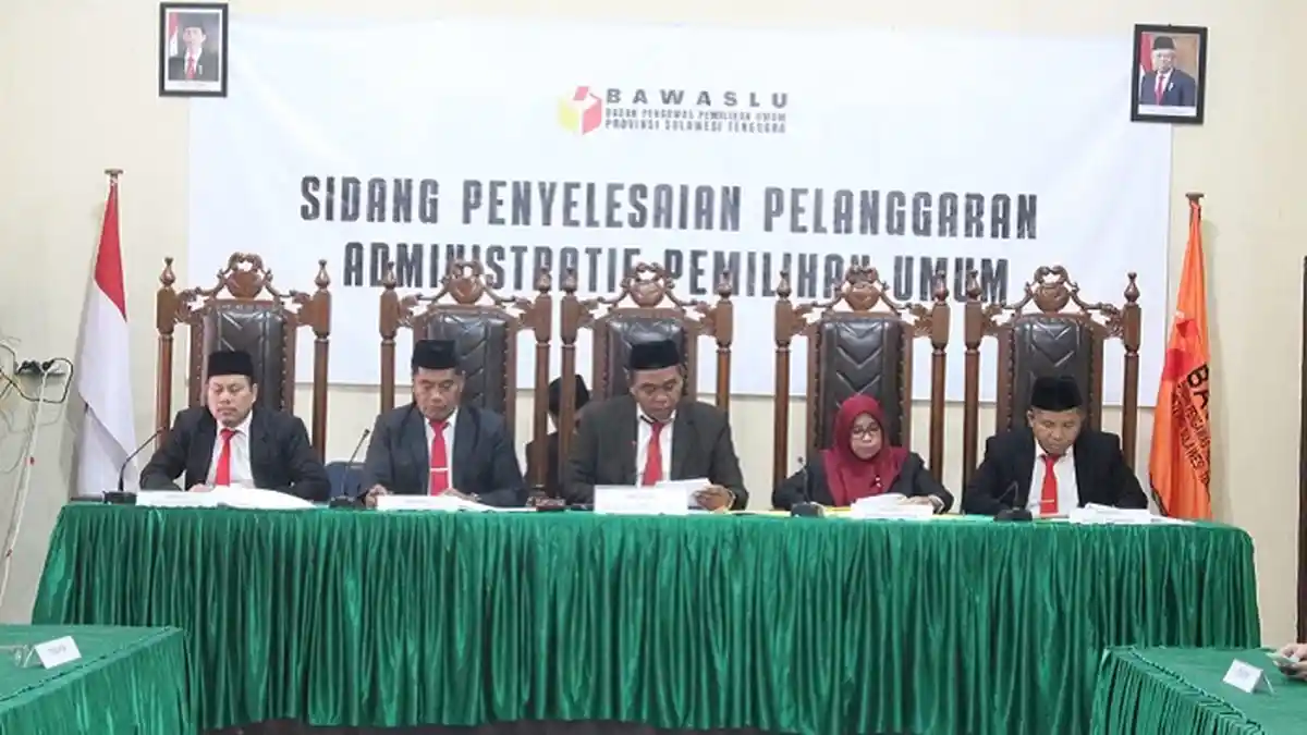 Laporan Tie Saranani dan Burhanis Dikabulkan Bawaslu Sultra, KPU Diminta Kembali Buka Akses SILON