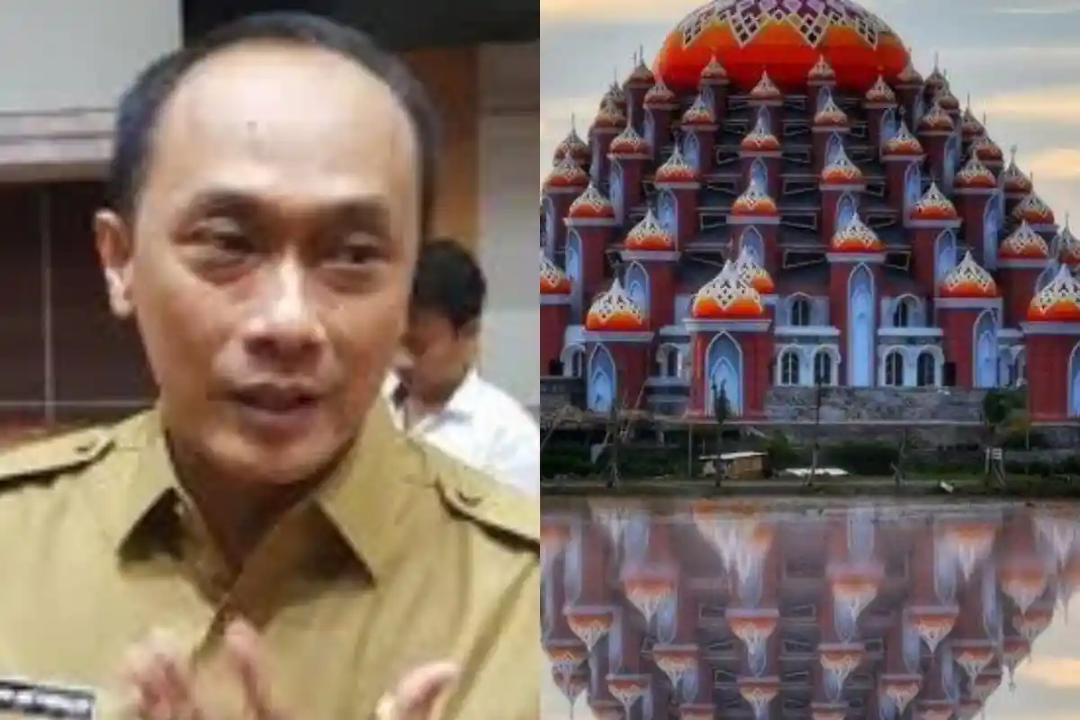 Pj Gubernur Sulsel Prof Zudan Salat Idul Adha di Masjid Kubah 99 Asmaul Husna CPI Makassar