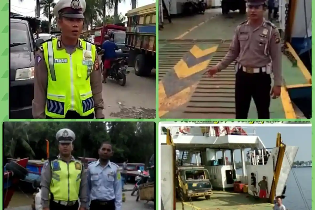 Jelang Lebaran, Berikut Pantauan Pemudik dan Kendaraan di Lima Wilayah Polsek Jajaran Polres Sambas