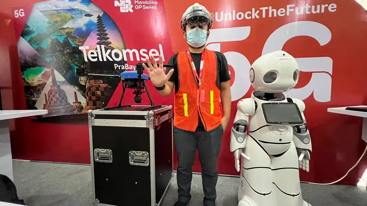 Telkomsel Gelar Showcase ‘Telkomsel 5G Experience’ di Ajang MotoGP 2022 Mandalika