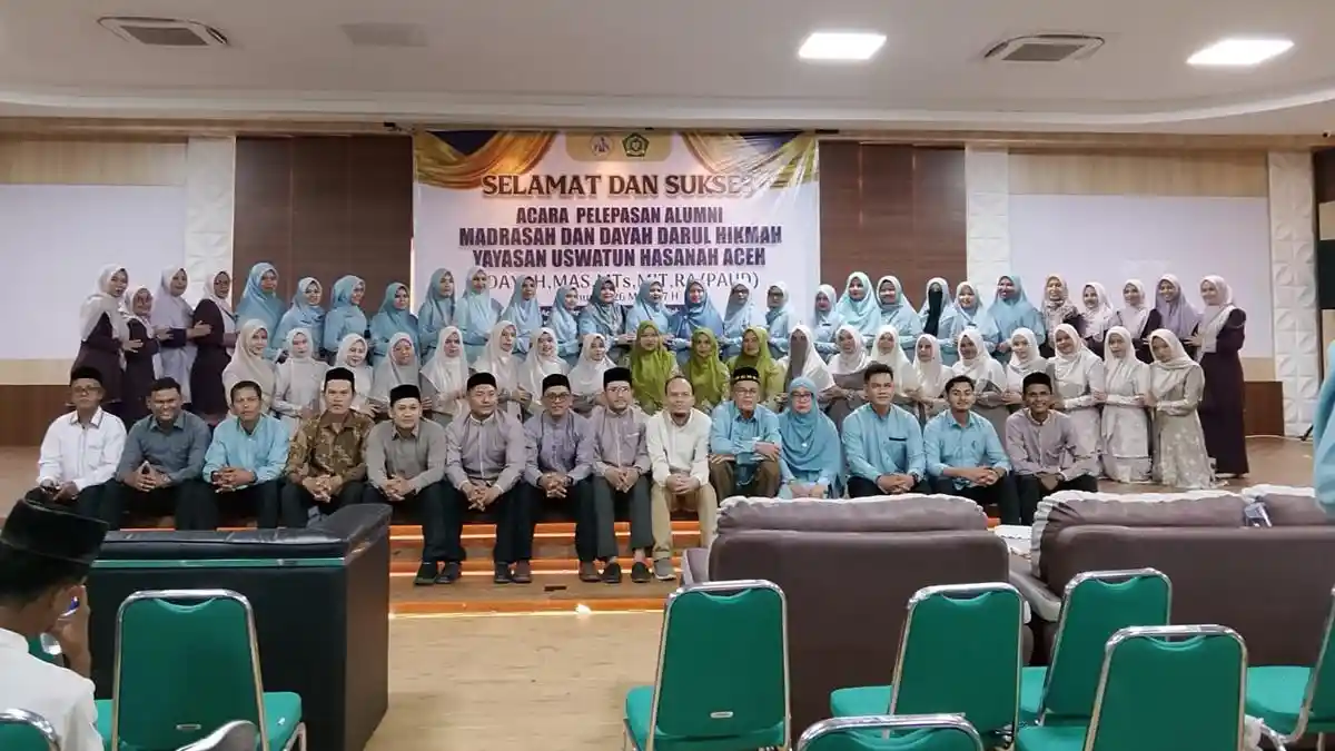 Darul Hikmah Kajhu Baitussalam Aceh Besar Luluskan 178 Alumni