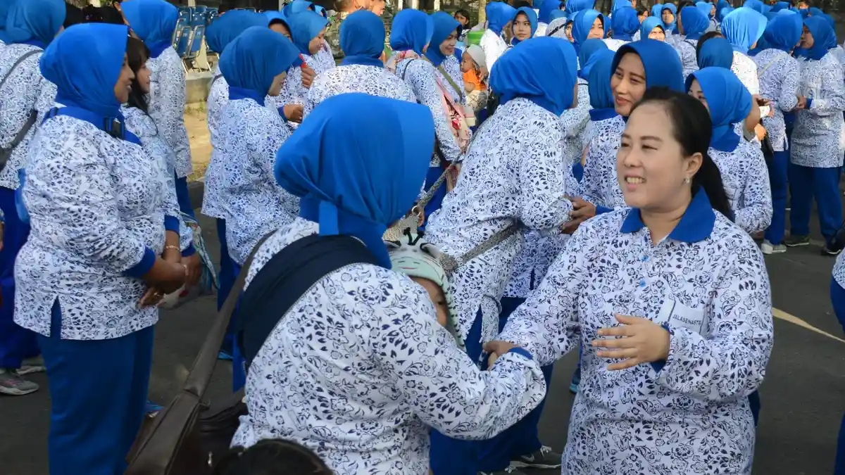 Jalasenastri Yonif 3 Marinir Gelar Halal Bihalal Dan Pertemuan Rutin