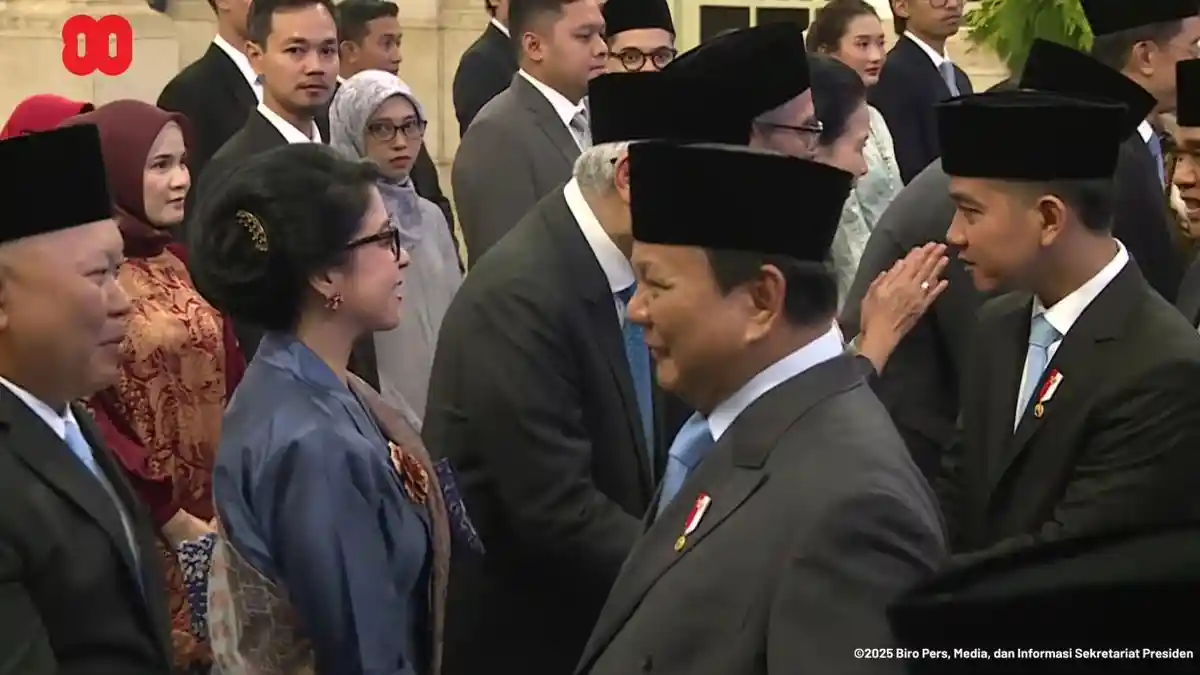 Daftar Menteri dan Wakil Menteri yang Dapat Tanda Kehormatan dari Prabowo